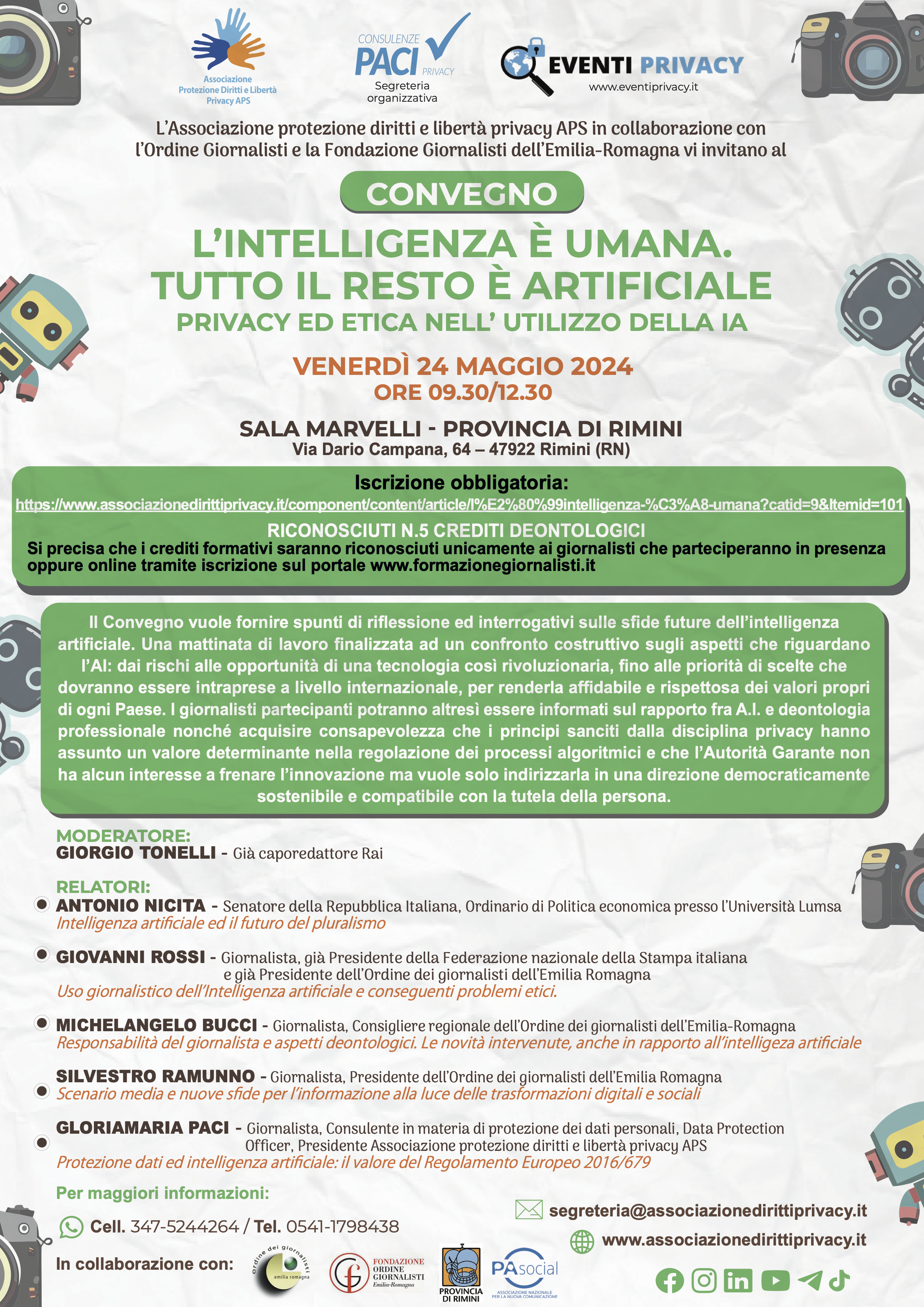 L’INTELLIGENZA È UMANA. TUTTO IL RESTO È ARTIFICIALE 