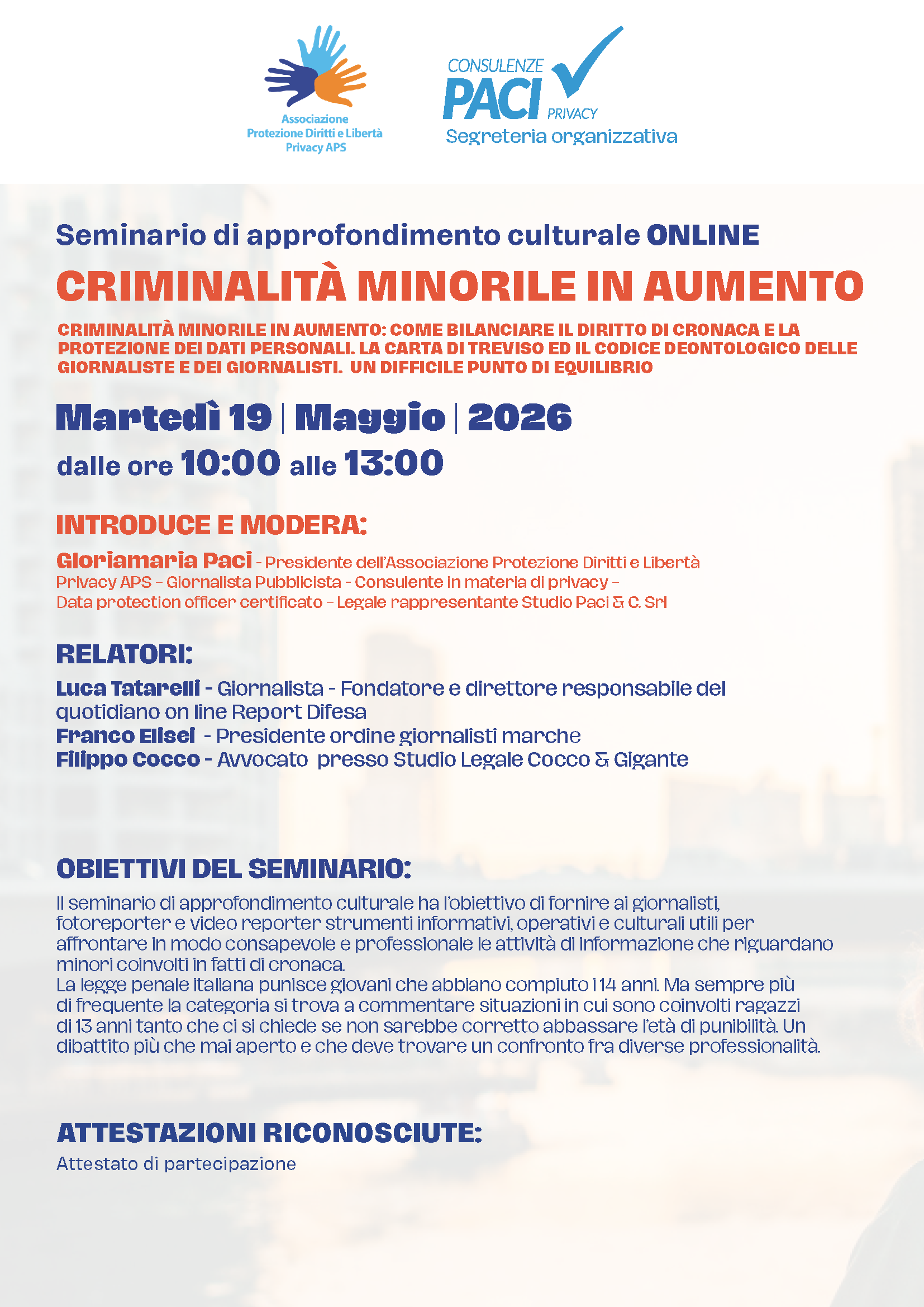 CRIMINALITÀ MINORILE IN AUMENTO: COME BILANCIARE IL DIRITTO DI CRONACA E LA PROTEZIONE DEI DATI PERSONALI.