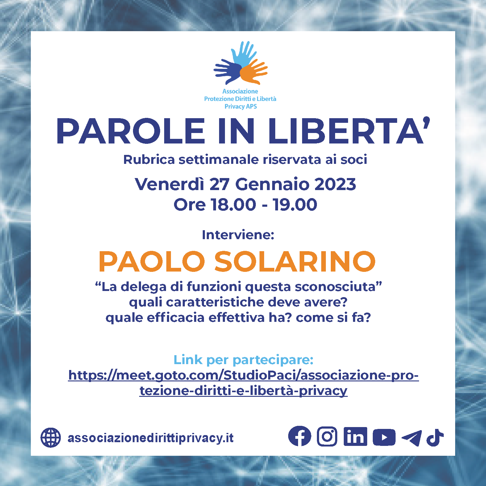 PAROLE IN LIBERTA'