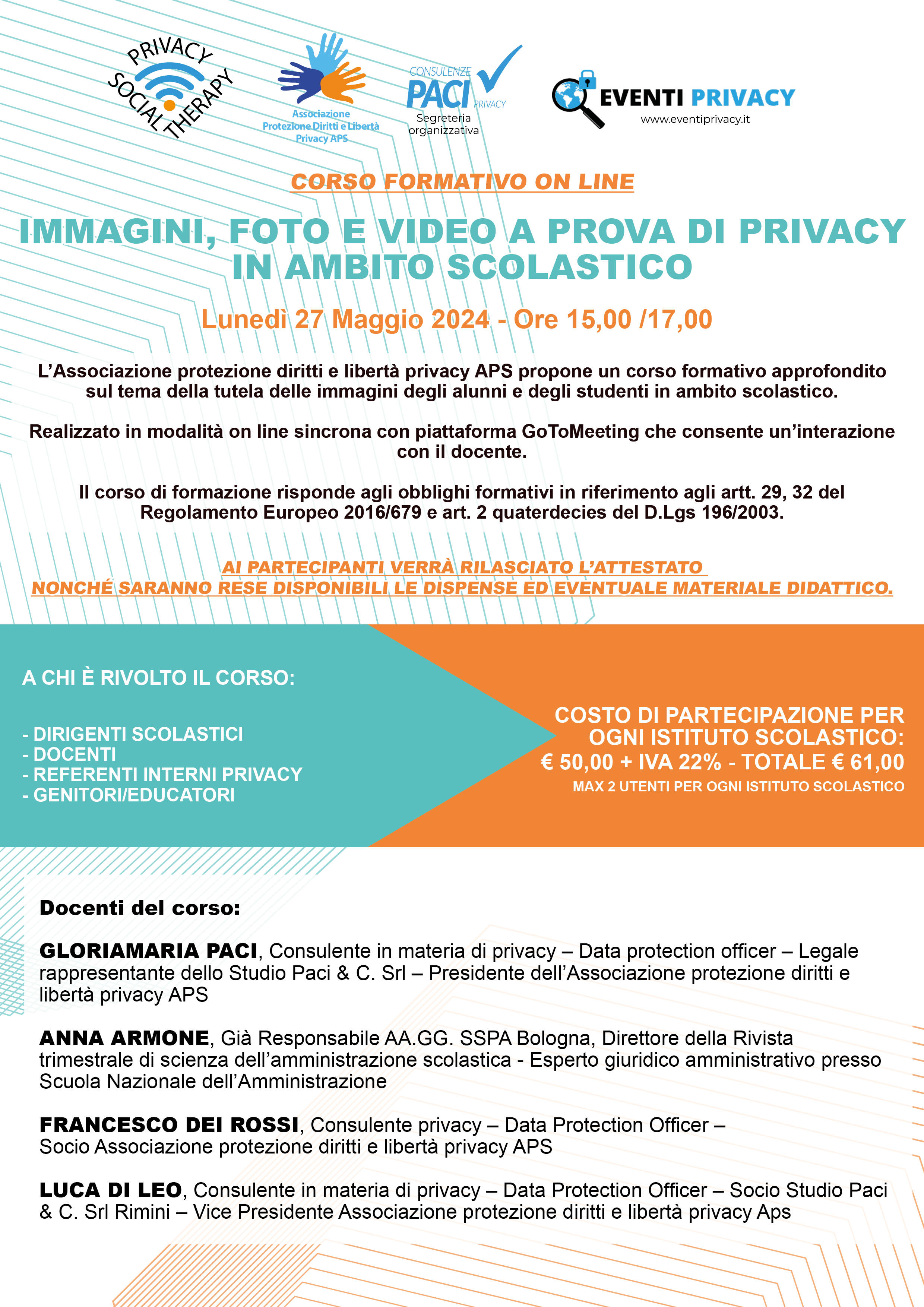 Immagini, foto e video a prova di privacy in ambito scolastico